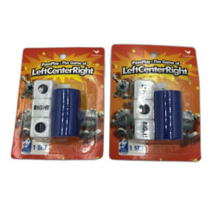 Pass Play LCR Dice Game Replacement Bundle of 2 | Left Center Right | New